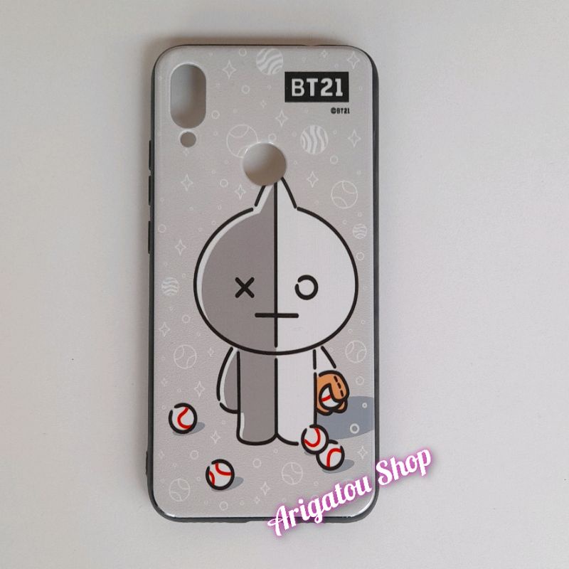 Xiaomi Redmi Note 7 Case Softcase Fuze Karakter Gambar BT21 BTS