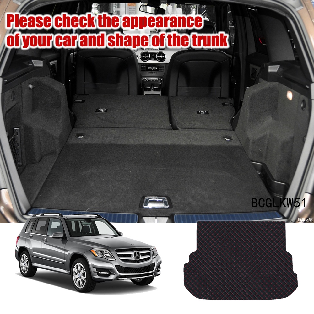 Matras Bagasi Mobil Bahan Kulit Untuk Mercedes Benz X204 GLK Class 2008 2009 2010 2011 2012-2015