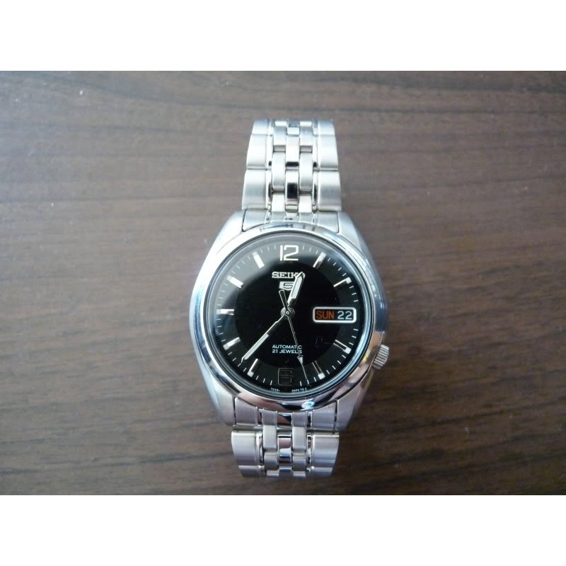 Seiko 5 SNK393K1 Automatic Black Dial - Jam Tangan Pria SNK393