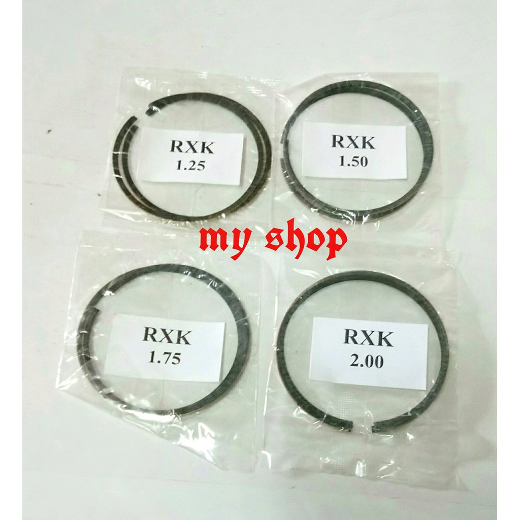 Ring Seher Ring Piston Yamaha Rxk Rx King Daytona Size 125 150 175 200 Berkualitas Shopee Indonesia