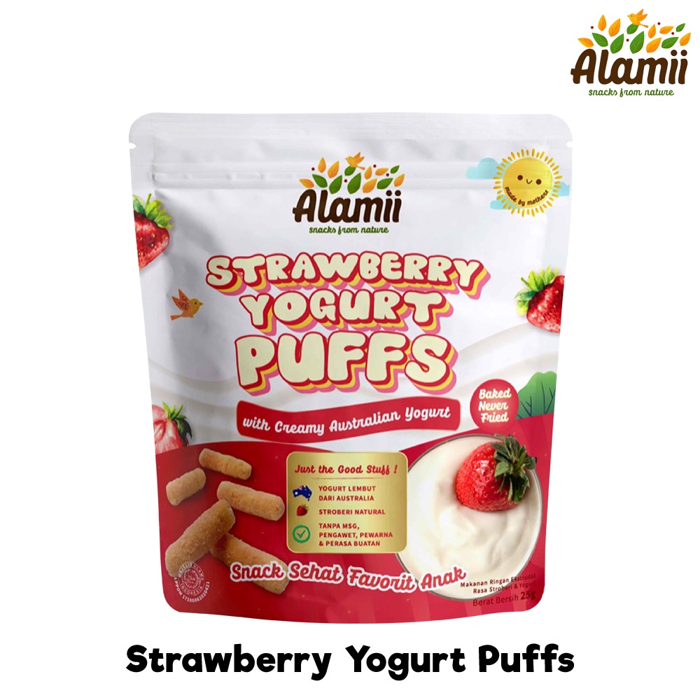 Alamii Puffs  - Snack Bayi Puff Cemilan Bayi Makanan Anak