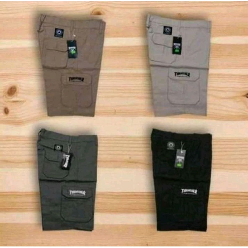 Size JUMBO  ( 30 -- 44 ) Celana pendek pria cargo ARMY kimpol chino termurah yg teraris SIZE JUMBO 30 -- 44