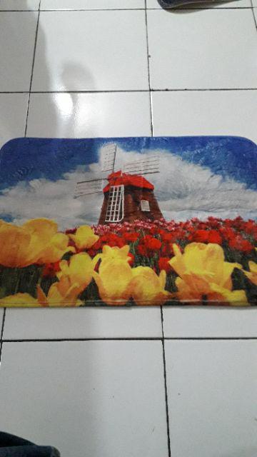 Keset Kaki Karakter Doormat Printing Rosanna Anti Slip