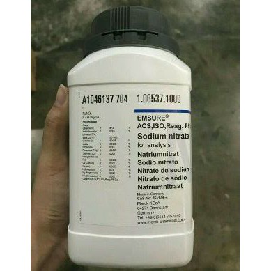 Merck Sodium Nitrate For Analysis 1000 Gr Merck 1 06537 1000 Shopee Indonesia