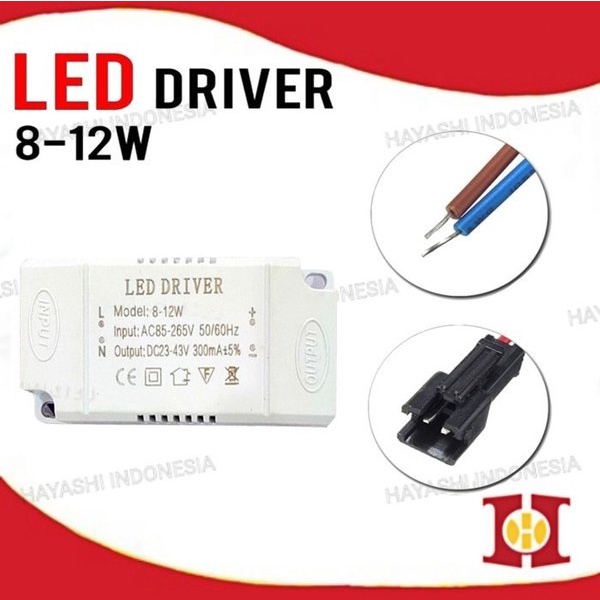 LED Driver Adaptor Switching Power Supply Lampu Strip Panel Downlight