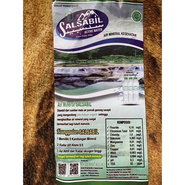 

Air Mineral Sehat “Salsabil”