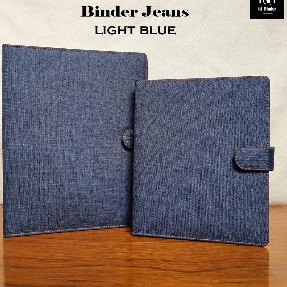 

50 BINDER BAHAN JEANS/DENIM 9 WARNA PILIHAN A6, A5 DAN B5 유☈ 38