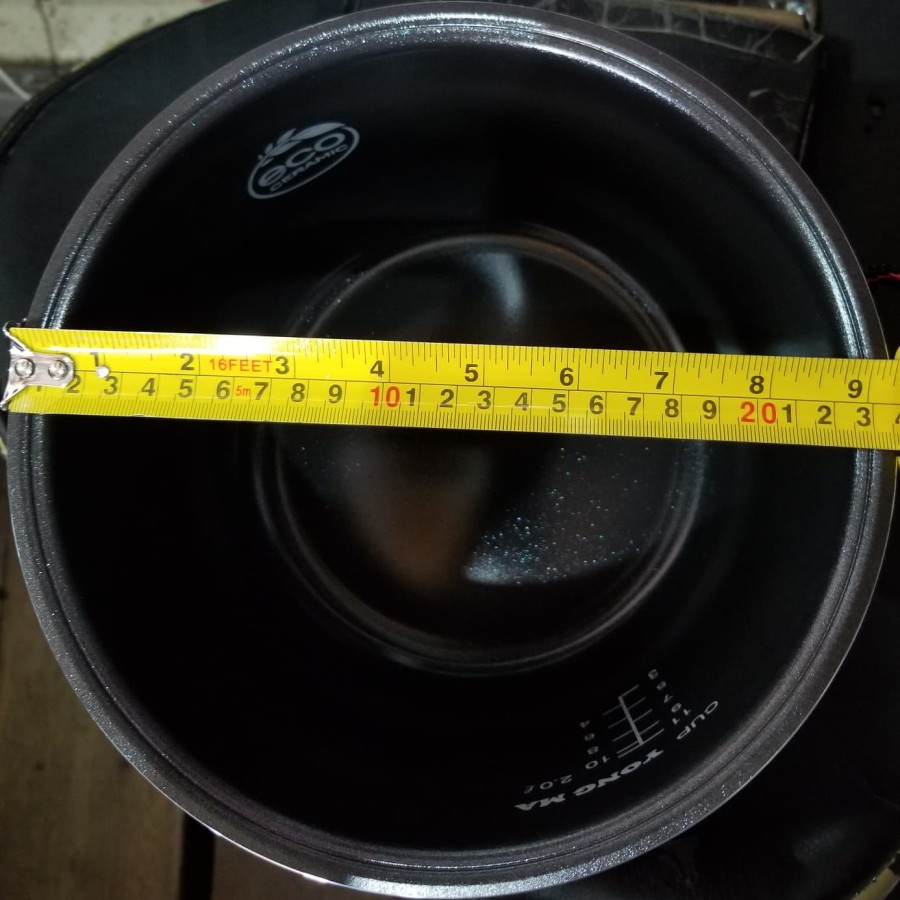 Panci Teflon Inner Pot Yongma Eco Ceramic 2L 2 Liter Non Kuping