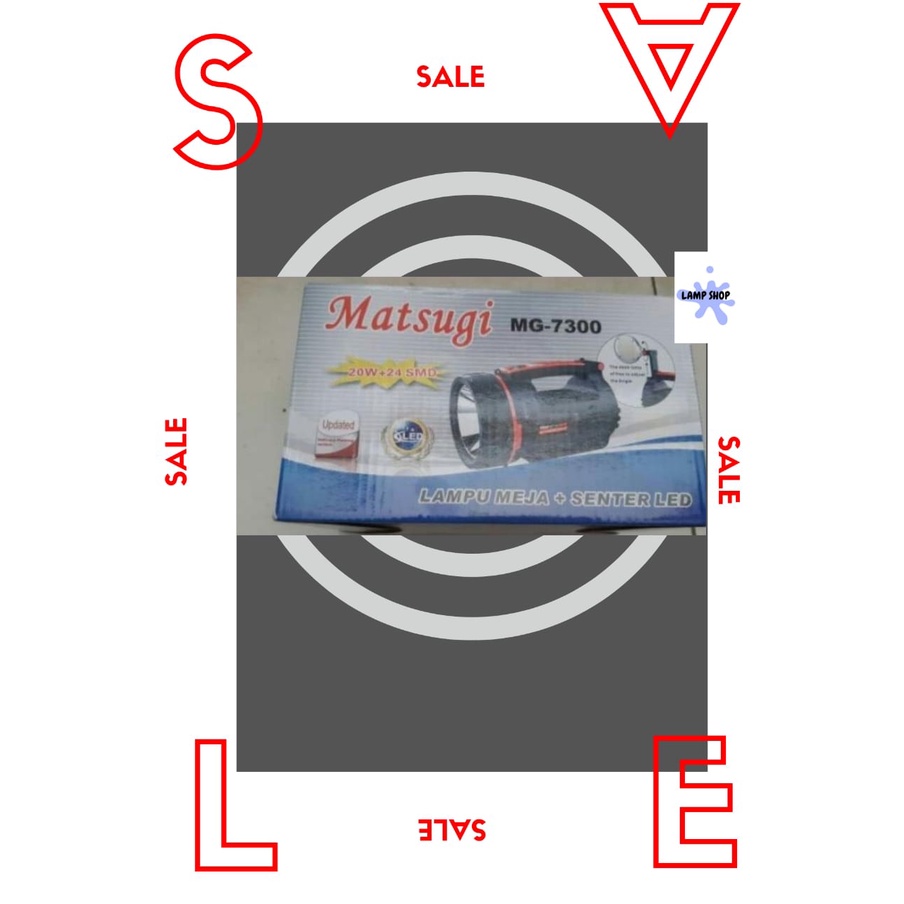 Senter tangan jumbo Matsugi 7300
