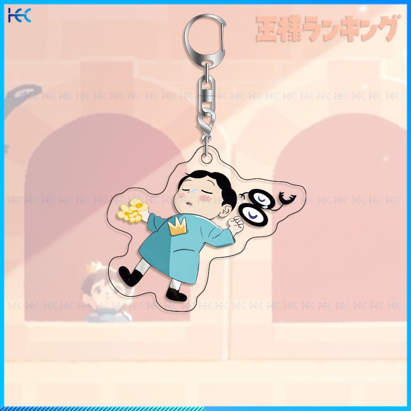 Newly Anime Ranking of Kings Keychain Prince Bojji Kage Cartoon Key Chain Gift