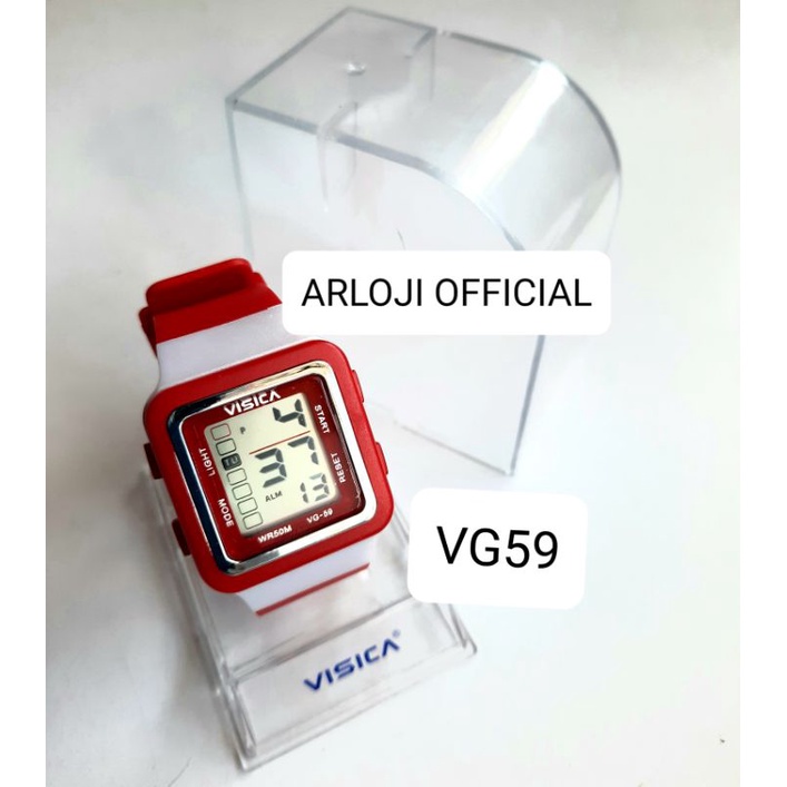 JAM TANGAN PRIA DAN WANITA VISICA SEGI VG32 ORIGINAL WATER RESIST