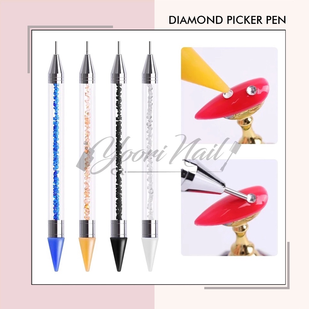 Diamond Picker candle nail art pencil rhinestones glue pencil picking nail