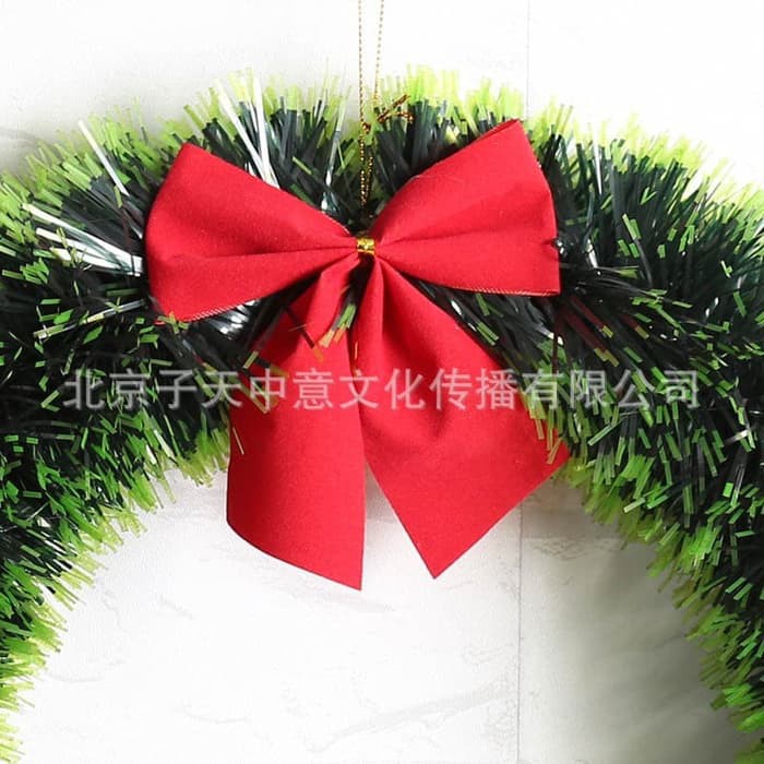 XGP 30CM Garland Polos Dekorasi Natal Christmas Akesoris Ornamen Ling