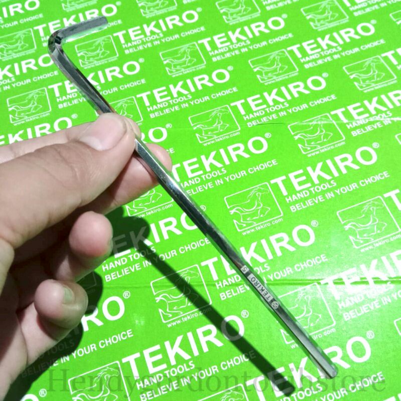 Kunci L panjang 5mm Tekiro Hex key long 5mm Kunci L Tekiro Kunci L panjang Kunci L long