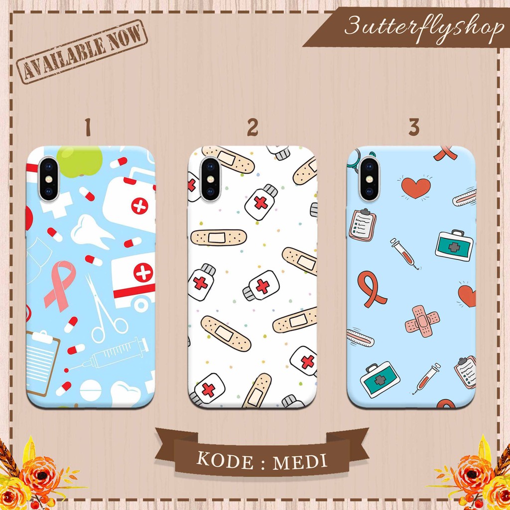 Medical casing case HP xiaomi samsung iphone oppo vivo realme redmi meizu