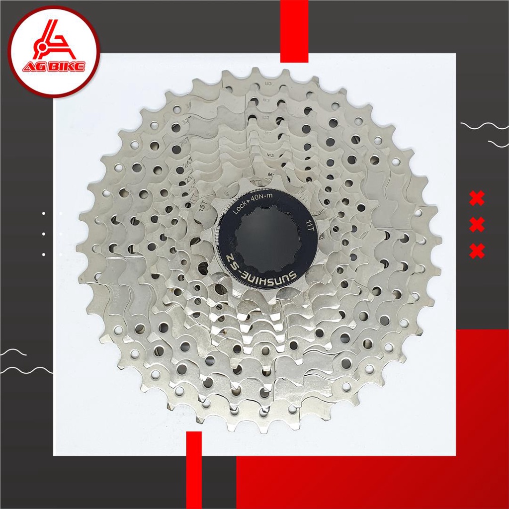 Sproket Sunshine 10speed Sprocket 10 Speed 11-36T 11T-36T Sunshine Not RAZE