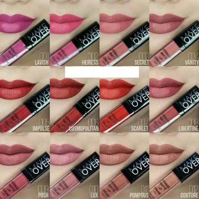 Makeover lip cream matte