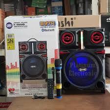 GMC 897R Speaker Bluetooth Portable Free mic Wireless Bergaransi Resmi