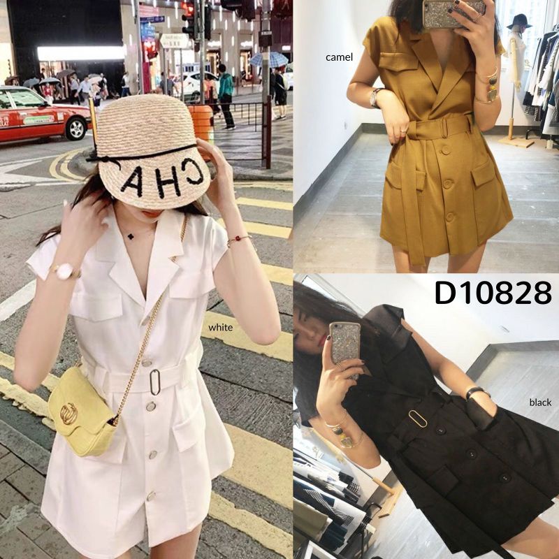 Baju vest wanita korean cape long outer vest natal christmas new year 2025 katun cotton with belt fo