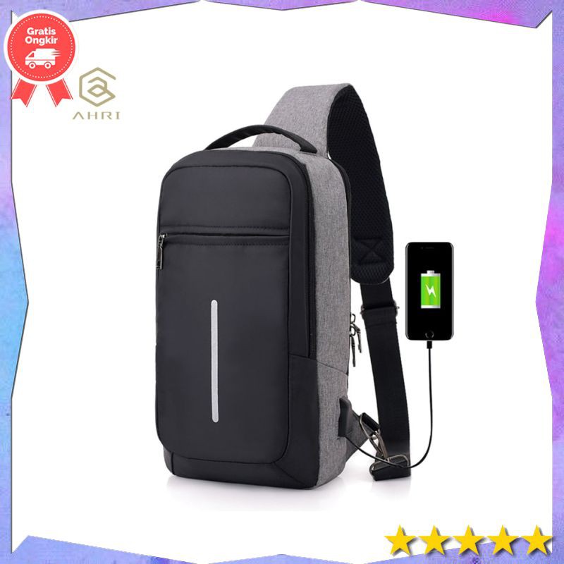 travel sling bag anti theft