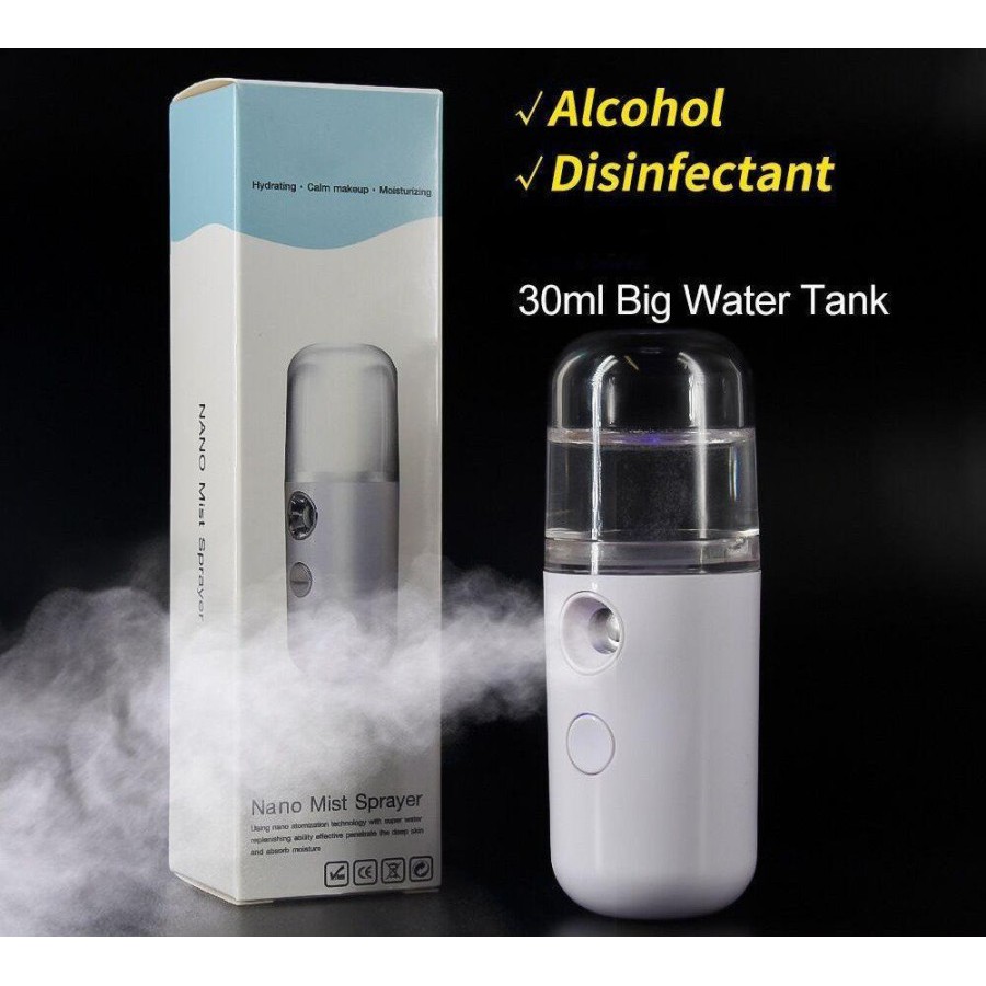 Alat Face Mist Nano Sprayer Spray Pelembab kulit Wajah Facial Steamer