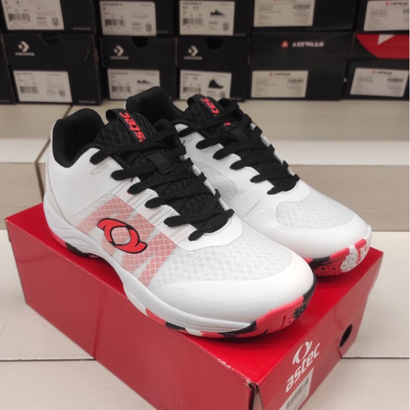 Sepatu Badminton Astec Firecrest White Original