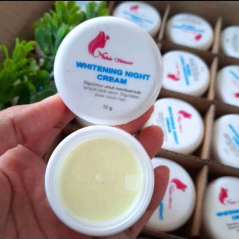 PROMO TERBATA ECER!!!CREAM MALAM NAHDA SKINCARE 100% ORIGINAL