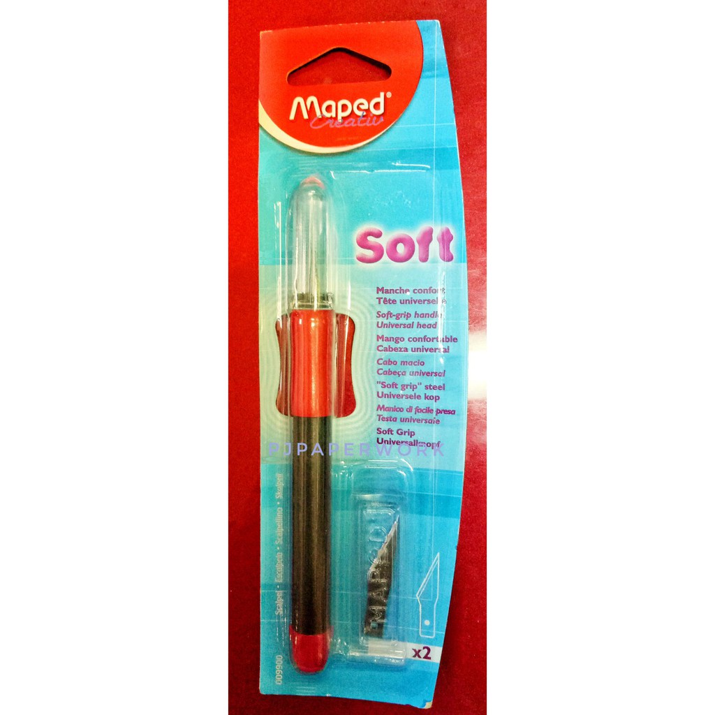 

PEN CUTTER WITH SOFT HANDLE+FREE REFILL BLADE/CUTTER PEN TERLARIS