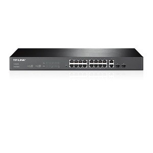 TP-Link TL-SL2218 16-Port 10/100Mbps + 2-Port Gigabit Smart Switch