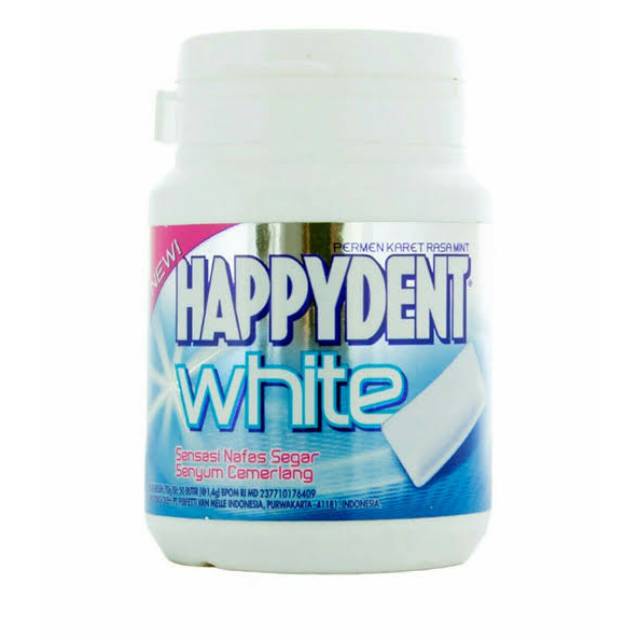 Happydent White Rasa Mint Botol 70 gram