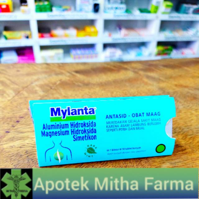 MYLANTA TABLET KUNYAH OBAT MAAG