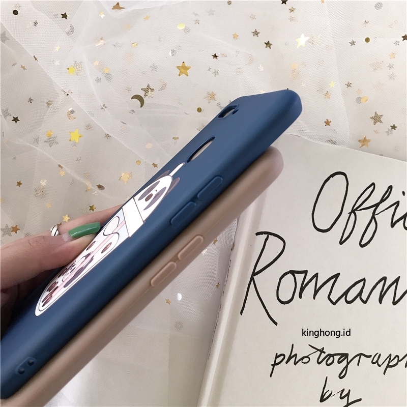 Soft Case OPPO A12 A53 2020 Reno 4 A3S A5 2020 A5S A92 A31 A9 2020 F9 PRO A33 2020 A11K A11 A1K A12S F7 A52 F5 A7 Reno 2F Reno 3 F5 Youth A91 A32 Reno 2Z A12E A72 A53S Realme 7i 5 5S 5i 6i 6 6S C15 C12 C11 C17 C3 C1 C2 Motif Kartun Lucu Cover-7