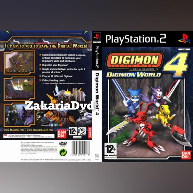 Game Ps 2 Digimon 4