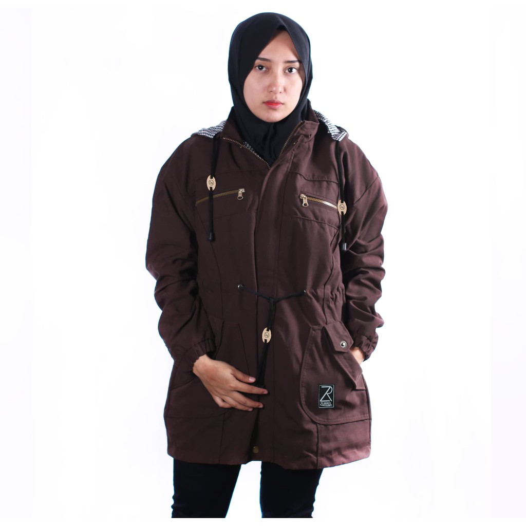 Jaket Hoodie Outdoor Cewe | Jaket Parka Simple Wanita | Jaket Gunung Traveling Hiking | Jaket Korea