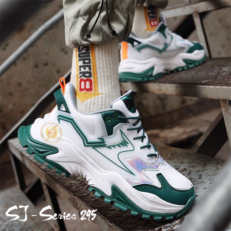 [JWALK] Sepatu Sneakers Pria Fashion Trendy Motif Keren Kualitas Import Premium -295