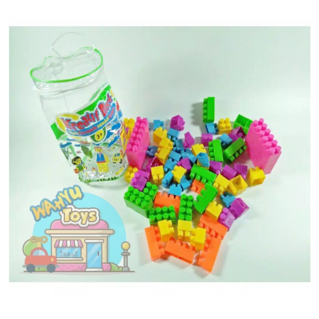 MAINAN BLOCK KREATIF ISI 270 PCS