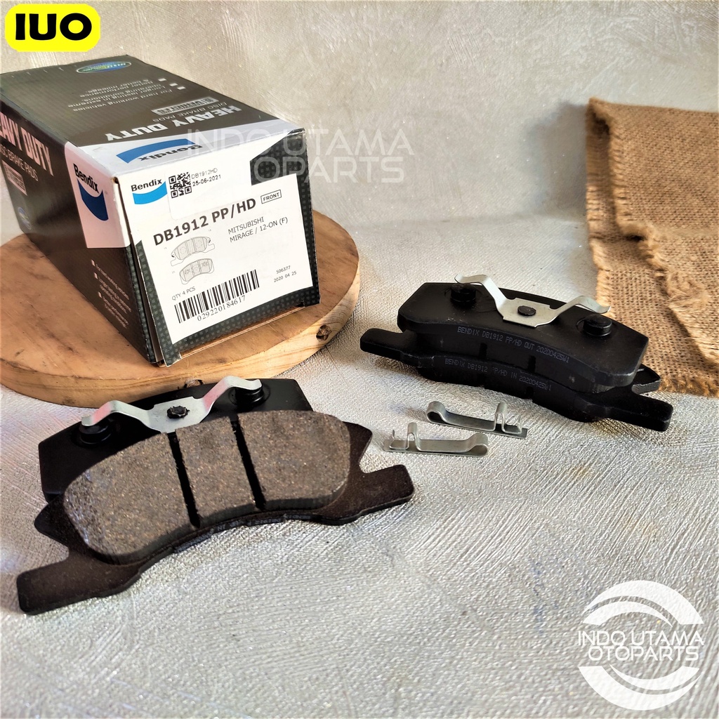 Brake Pad BENDIX Mirrage Ayla Manual Agya Kampas Rem BENDIX DB1912