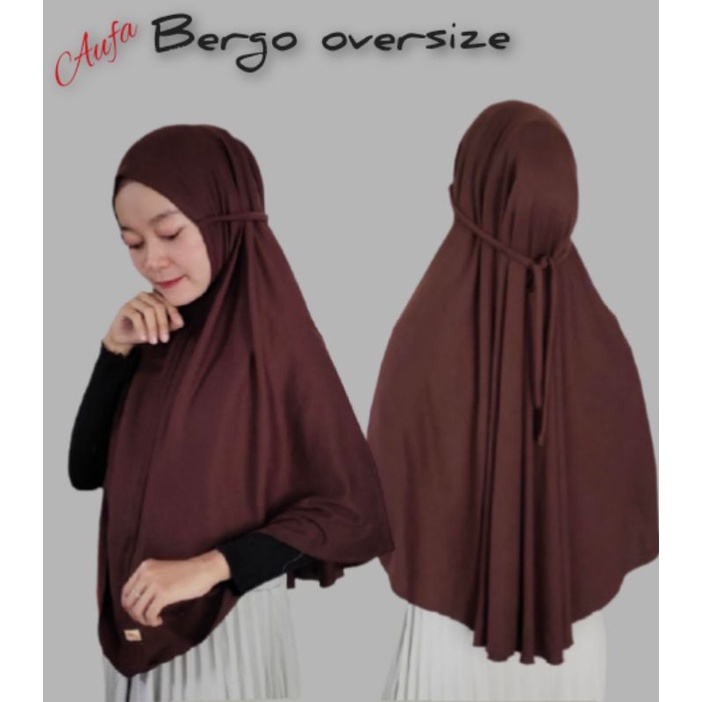 Bergo jumbo  / Bergo oversize / Bergo kaos / Bergo non pet / hijab instan