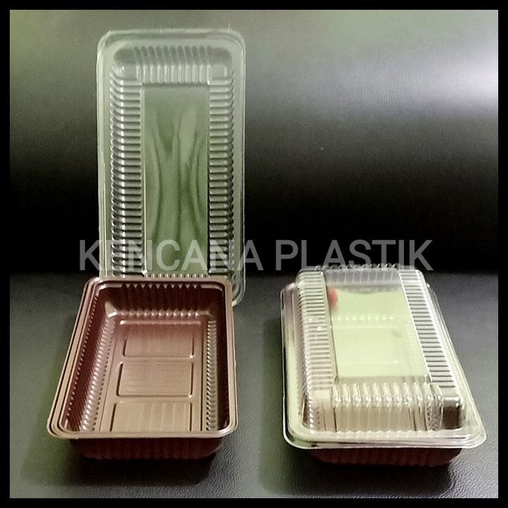 

Mika / Tray Box Brownies / Kotak Bolu Brownis Sedang ( M ) Bsm 50 Pcs