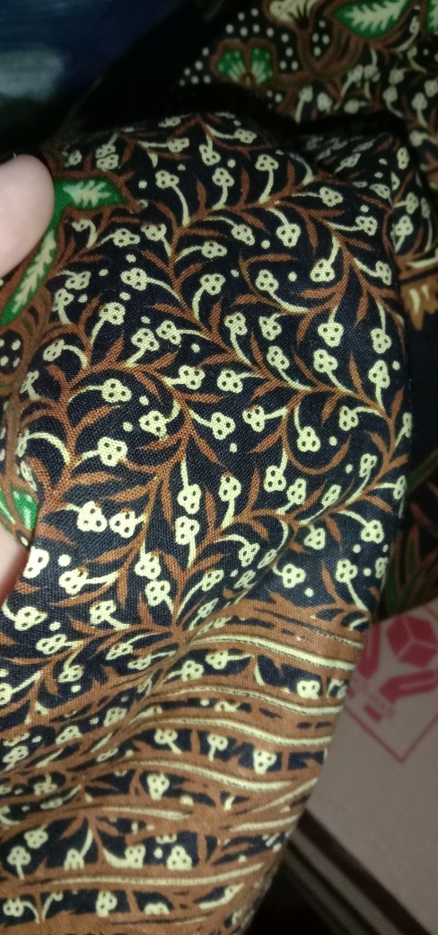 Ms Gamis Batik Sriwedari Maxi Bumil/busui Katun Sogan Allsize Dan Jumbo