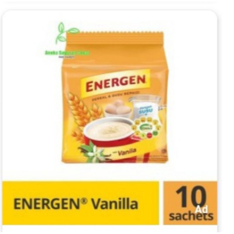 

ENERGEN SEREAL VANILA.. ISI 10