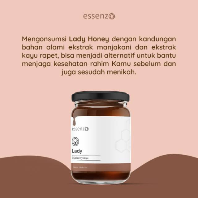 

Madu Kesehatan Wanita ( Lady Honey Essenzo)