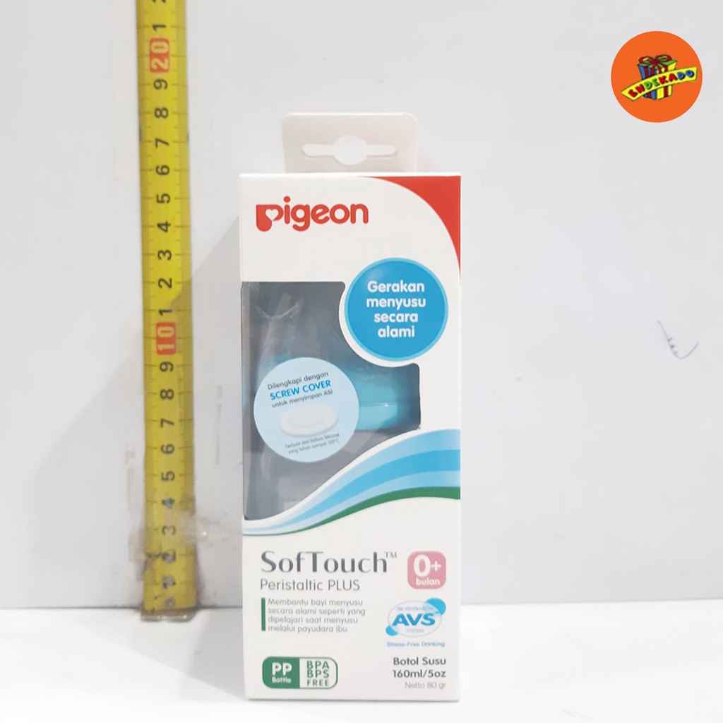 PIGEON BOTOL SUSU SOFT TOUCH WIDE NECK 160ml -Botol Susu