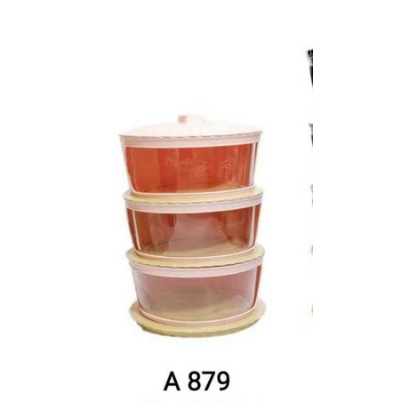 TUDUNG SAJI 3SUSUN BISA DILEPAS