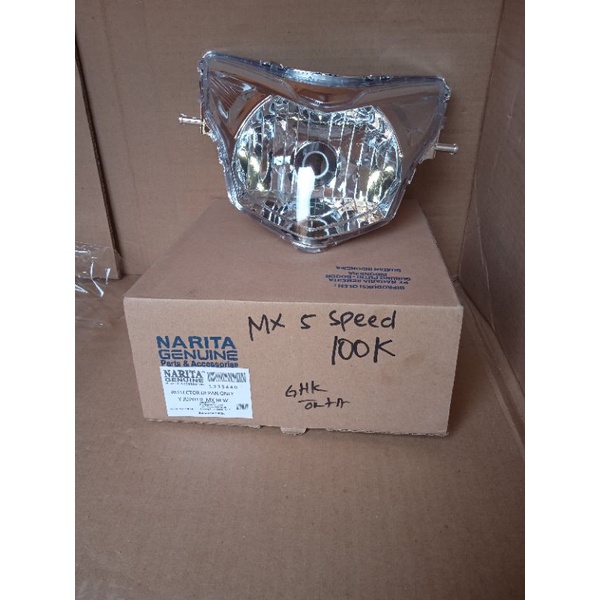 REFLECTOR DEPAN ONLY YAMAHA JUPITER MX 135 NEW  5 SPEEDLAMPU DEPAN YAMAHA JUPITER MX NEW 135 SPAREPA