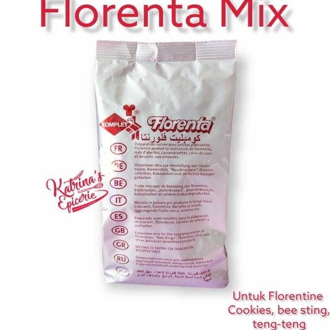 

TEPUNG FLORENTA MIX 500 GRAM UNTUK FLORENTINE COOKIES, BEE STINGS DLL