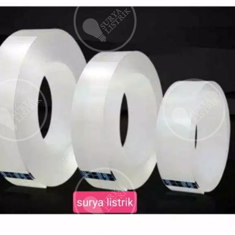 

Terbaru - DOUBLE TAPE ISOLASI NANO SELOTIP / Isolasi 2 Sisi Kuat Dicuci Tanpa Bekas ✔