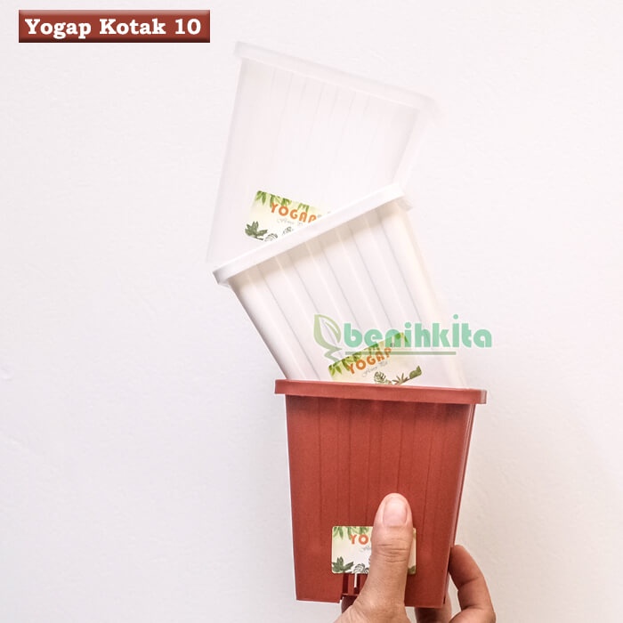 Pot Bunga Yogap Kotak 10