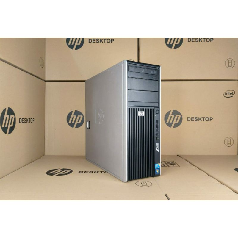 PC SERVER WORKSTATION Z400 INTEL XEON W3503 RAM 16GB HDD 1TB BEKAS BERKUALITAS