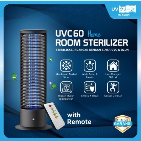 Uvc60 Room Sterilizer - Uvc Dan Ozon - Uv Kurin